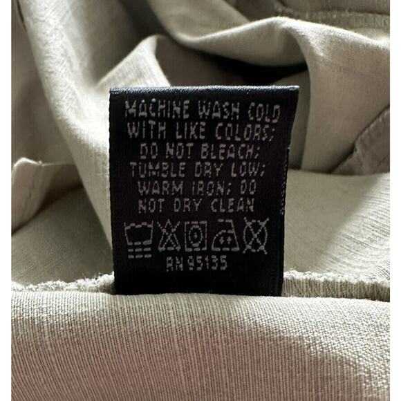 Lafayette 148 NY Women’s Light Khaki Textured Trousers Dress Pants 6 Zip Pockets - Picture 6 of 6